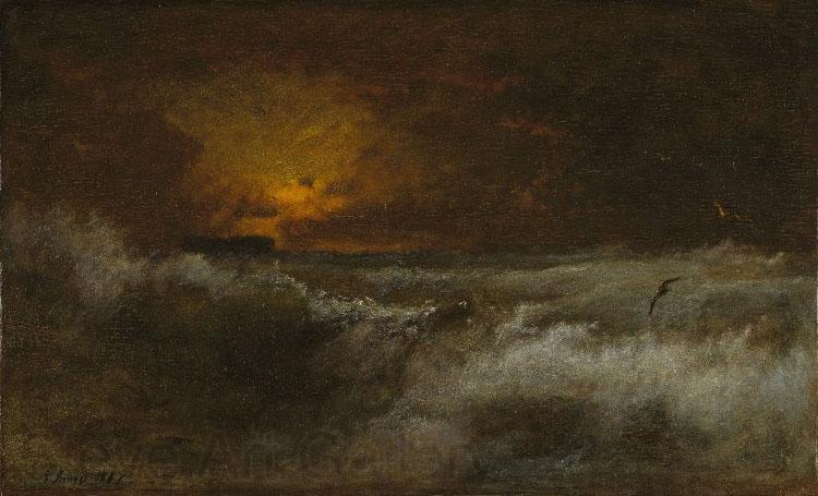 George Inness Sunset over the Sea Germany oil painting art